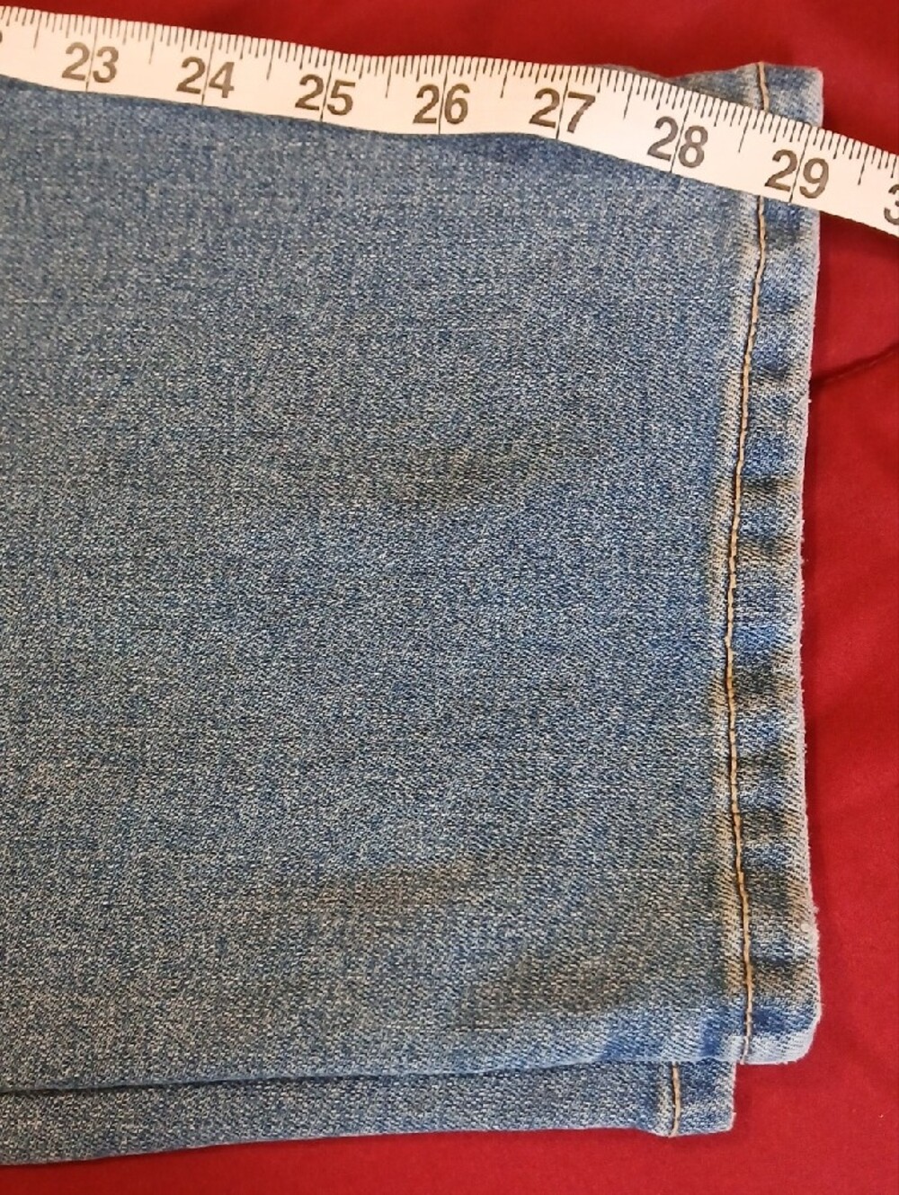 Terra & Sky 20W Light Blue Straight Leg Women's Jeans - Picture 14 of 14
